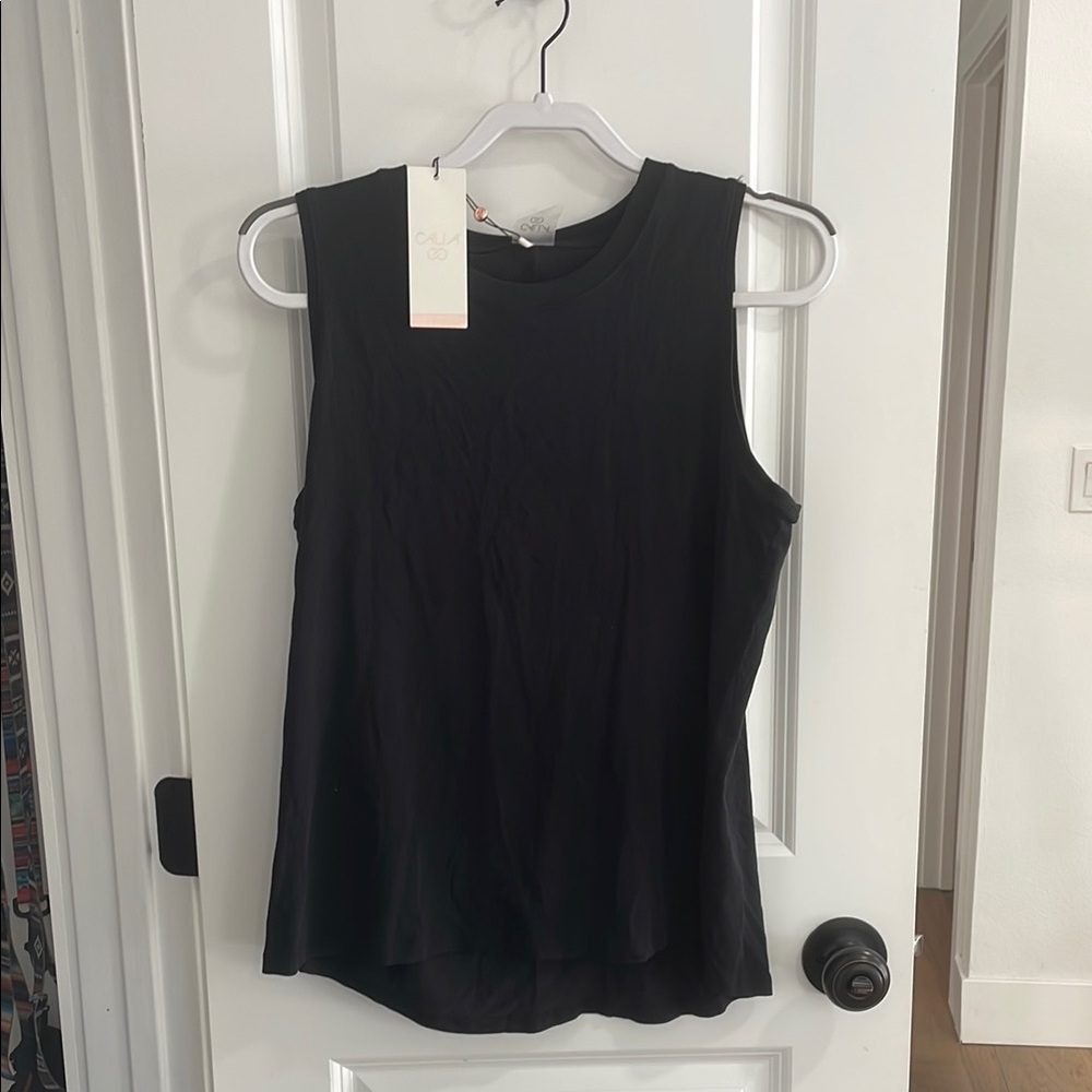 Black Sleeveless Top